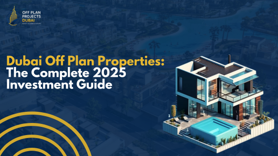 Modern luxury villa with pool featured in Dubai Off Plan Properties 2025 investment guide